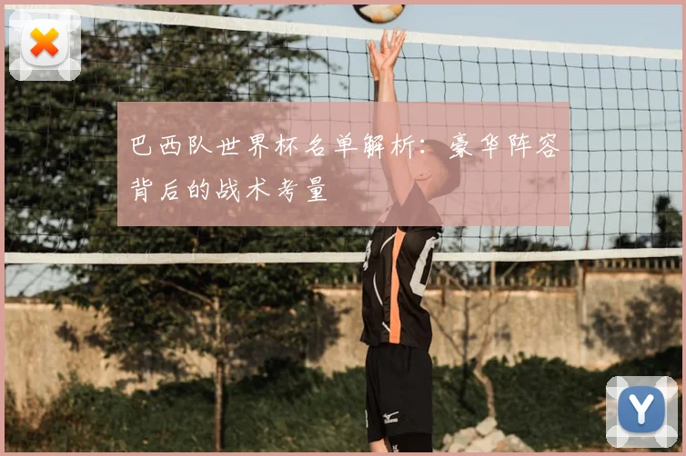 巴西队世界杯名单解析:豪华阵容背后的战术考量