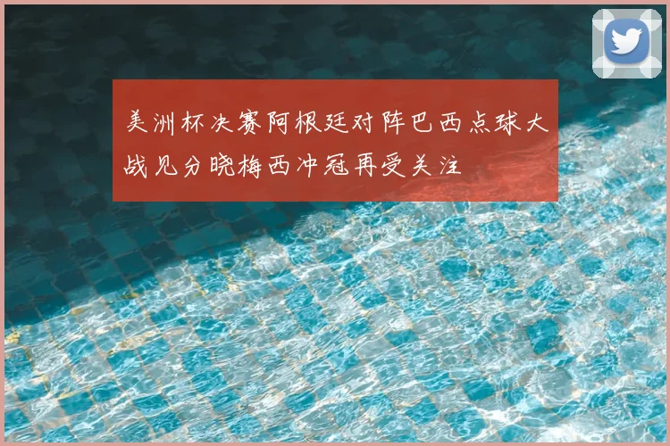 美洲杯决赛阿根廷对阵巴西点球大战见分晓梅西冲冠再受关注