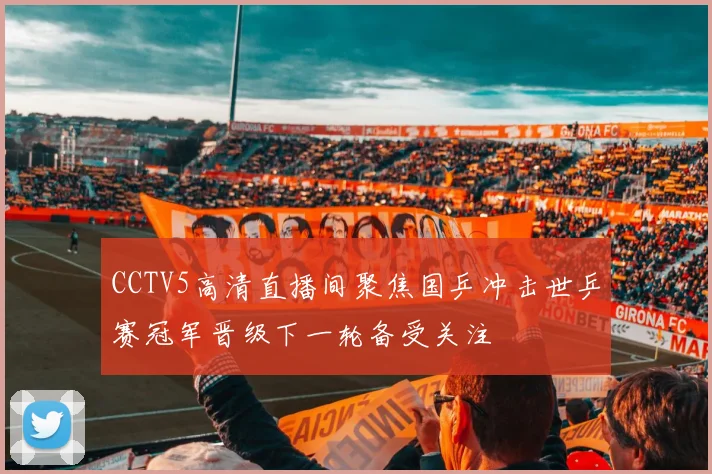 CCTV5高清直播间聚焦国乒冲击世乒赛冠军晋级下一轮备受关注